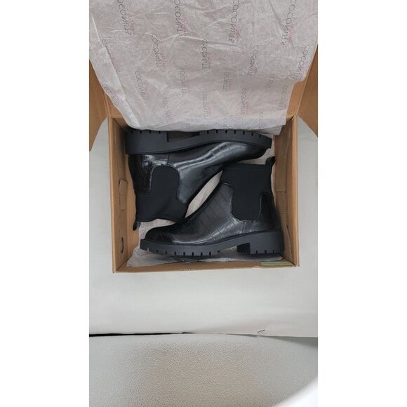 Coconuts By Matisse Pia Black Ankle Boots Size 8M Womens Footwear New in Box - Picture 10 of 10